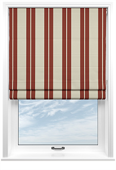 The British Stripe Co. Edward, Highlands No.2 - Twist&Fit Roman Blind